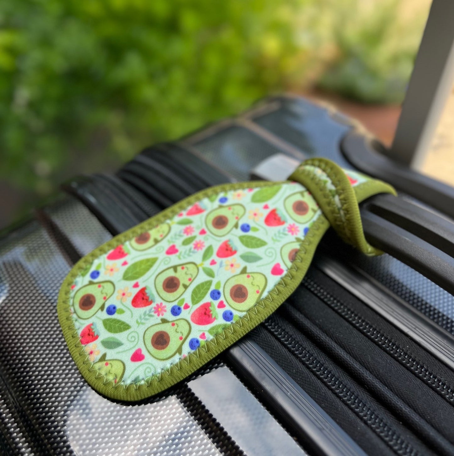 Luggage Tag - Single - Elisabeth Fredriksson - Avocado