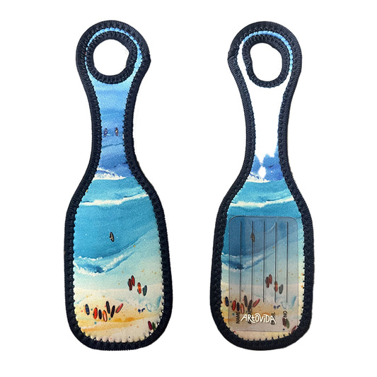 Luggage Tag - Amber Moran - Paddle Board Beach