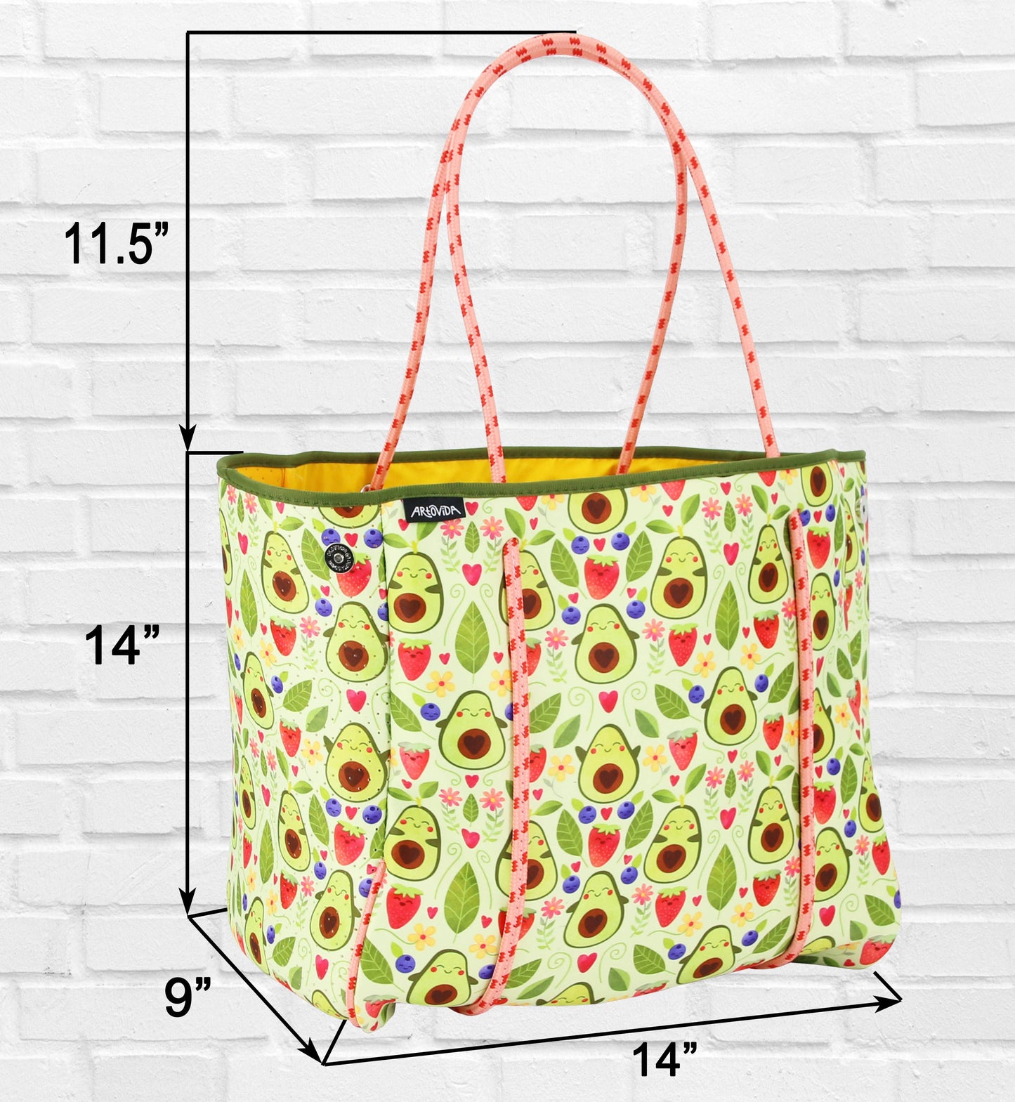 The Everything Tote  - Elisabeth Fredriksson - Happy Avocado