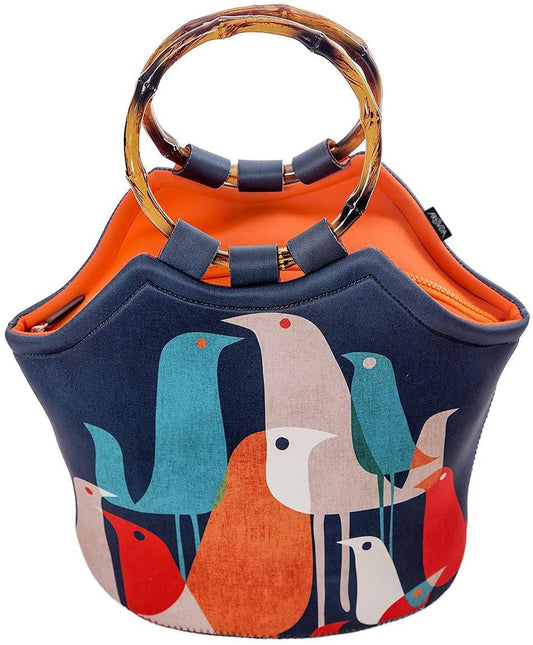 Bamboo Purse - Budi Kwan - Flock of Birds