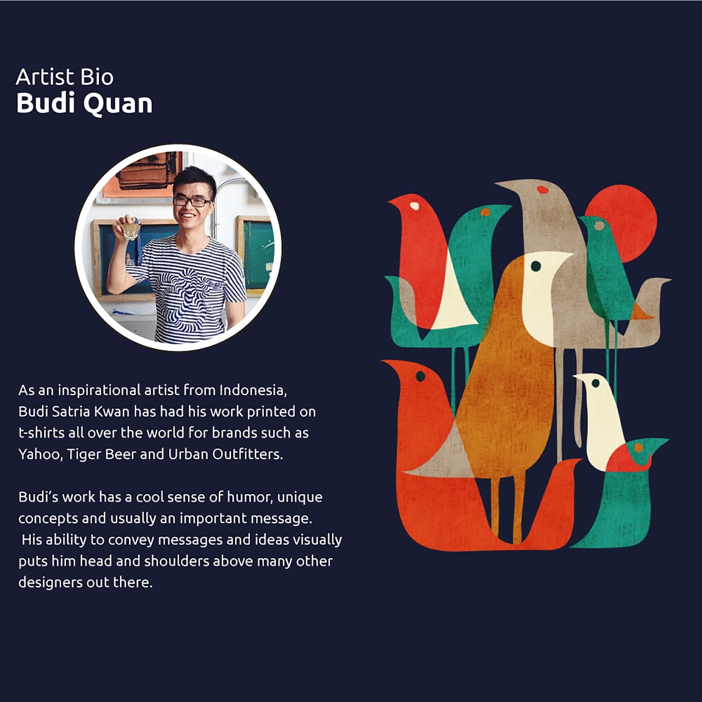 Classic Tote - Budi Kwan - Flock of Birds