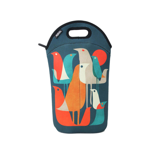 Insulated Beverage Bag - Budi Kwan - Flock of Birds