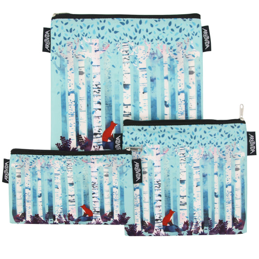 Sandwich Baggie Set - Michelle Li Bothe - Birches (Set of 3)