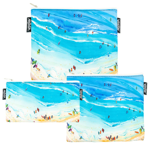 Sandwich Baggie Set - Amber Moran - Paddle Board Beach (Set of 3)