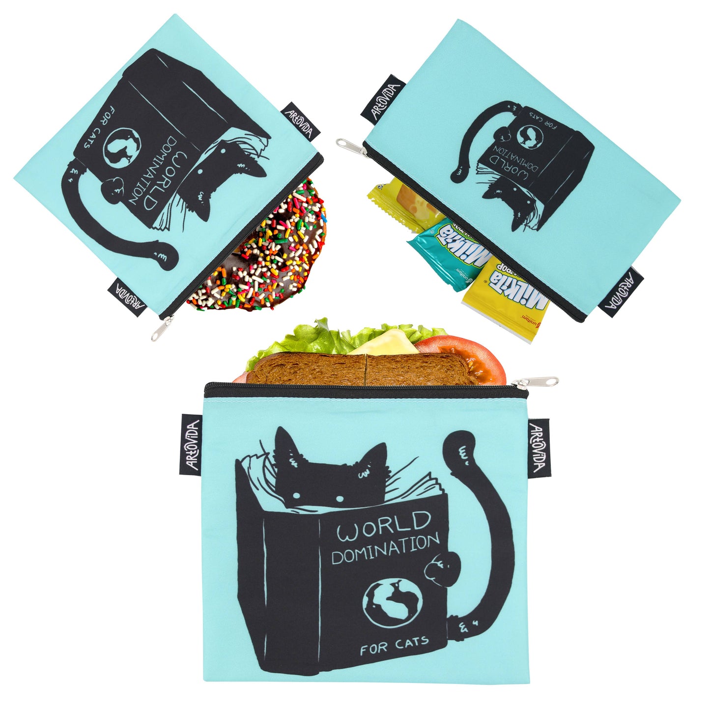 Sandwich Baggie Set - Tobe Fonseca - World Domination (Set of 3)