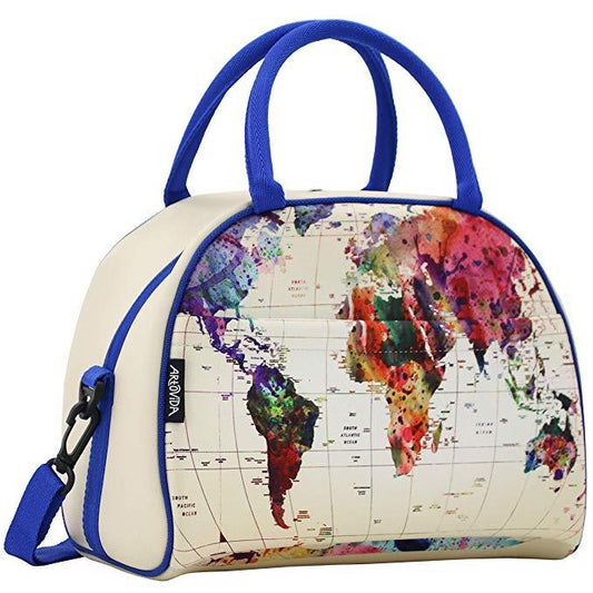 Uptown Tote - Mark Ashkenazi - World Map